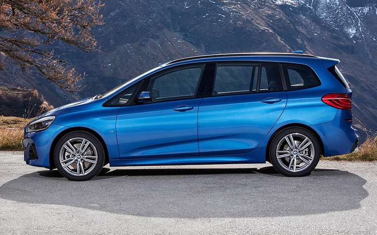 BMW 2er Gran Tourer, Seitenansicht