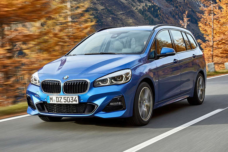 BMW 2er Gran Tourer, Fahrtaufnahme