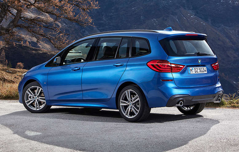 BMW 2er Gran Tourer, seitliches Heck