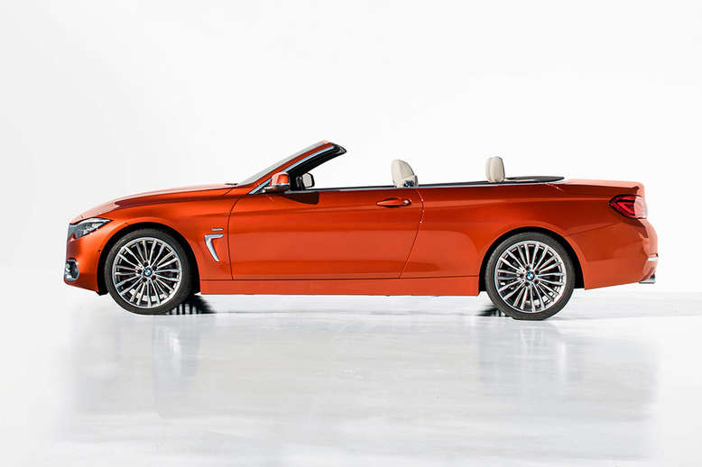 BMW 4er Cabrio, Seitenansicht