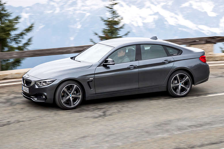 BMW 4er Gran Coupé, Draufsicht