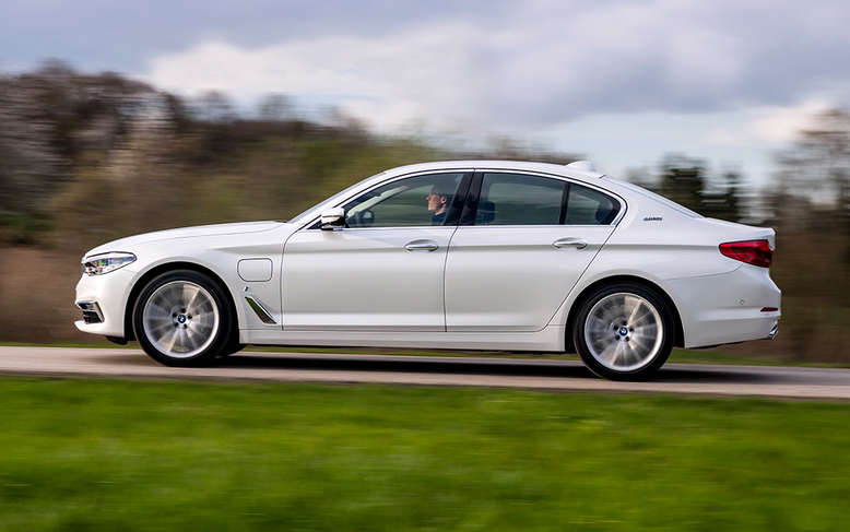 BMW 5er Limousine, Seitenansicht