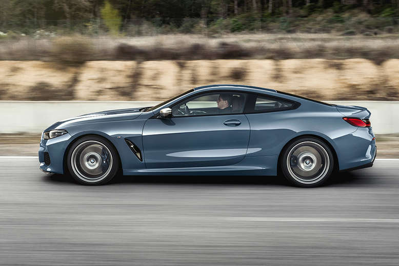 BMW 8er Coupé, Seitenansicht