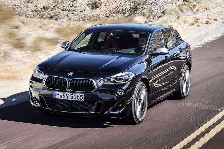 BMW X2, Draufsicht