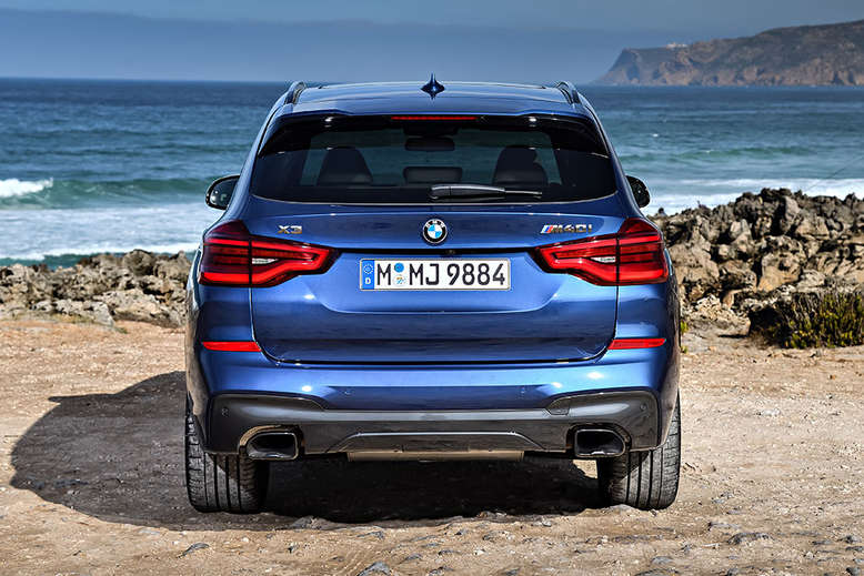 BMW X3, Heck