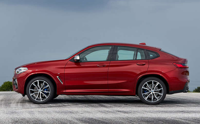 BMW X4, Seitenansicht