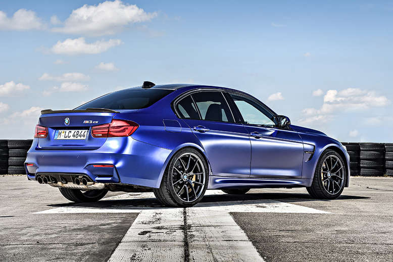 BMW M3, seitliches Heck