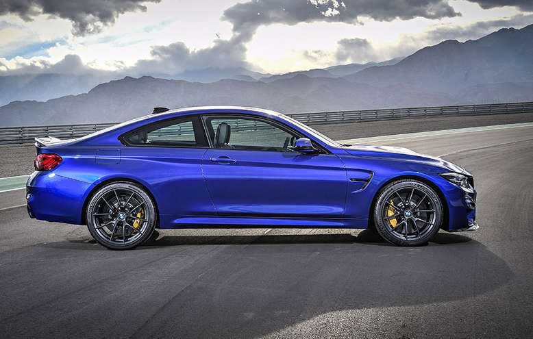 BMW M4 San Marino, Seitenansicht