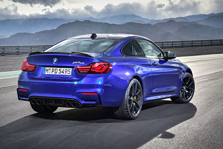 BMW M4 San Marino, seitliches Heck