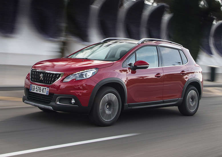 Peugeot 2008, Fahrtaufnahme