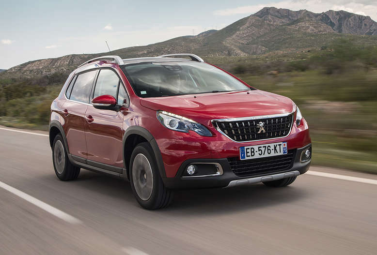 Peugeot 2008, Fahrtaufnahme