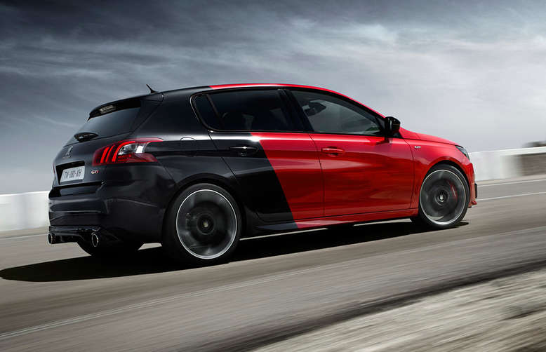 Peugeot 308 GTI, Seitenansicht