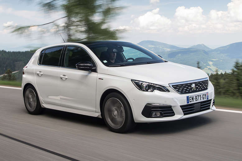 Peugeot 308 GT-Line, Fahrtaufnahme