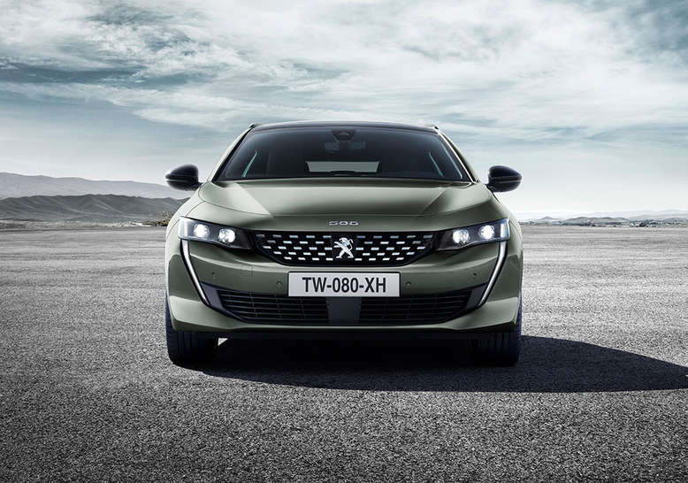 Peugeot 508 SW, Front