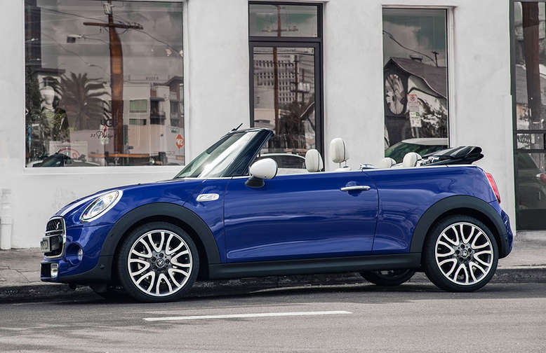 Mini Cooper S Cabrio, Seitenansicht