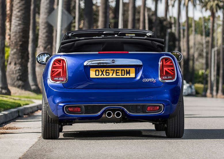 Mini Cooper S Cabrio, Heck