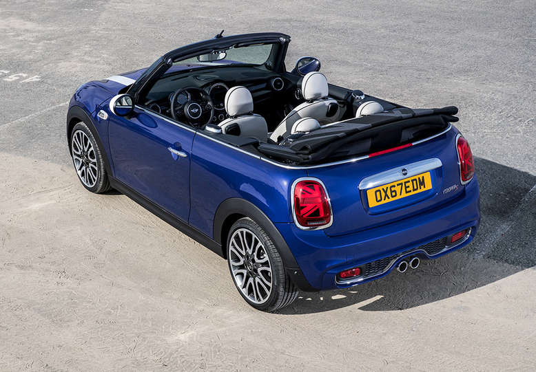 Mini Cooper S Cabrio, Draufsicht