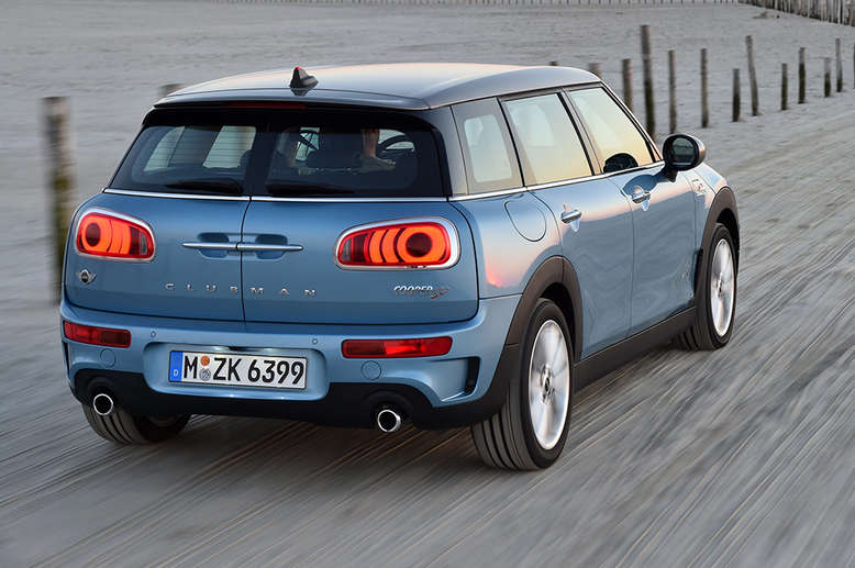 Mini Cooper D Clubman, Heck