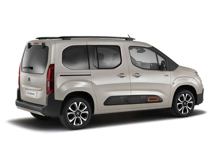 Citroen Berlingo, seitliches Heck