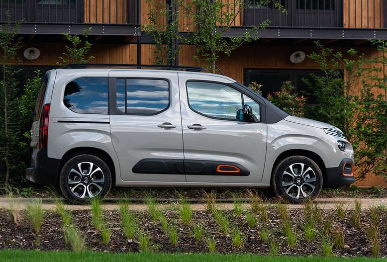 Citroen Berlingo, Seitenansicht