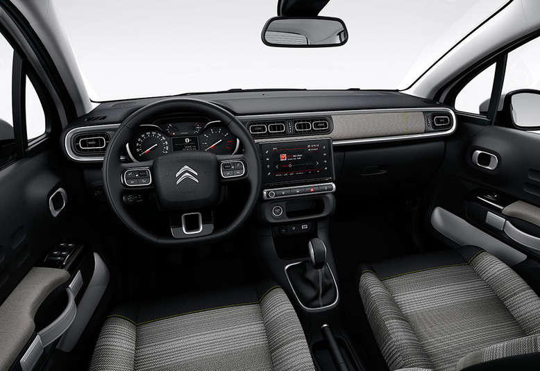 Citroen C3, Cockpit