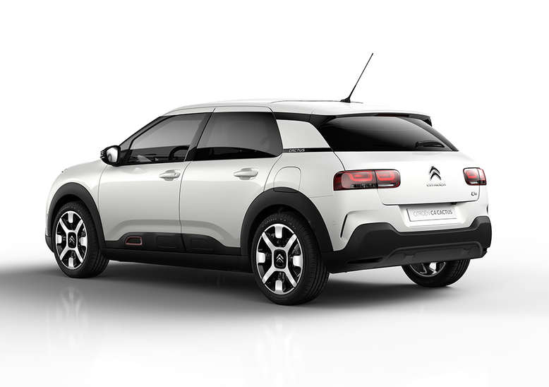 Citroen C4 Cactus, seitliches Heck