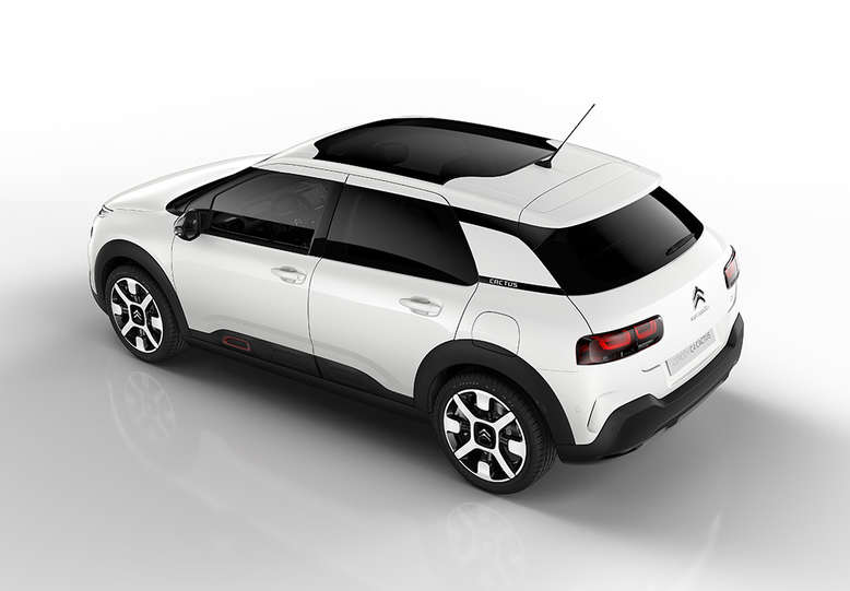 Citroen C4 Cactus, Draufsicht