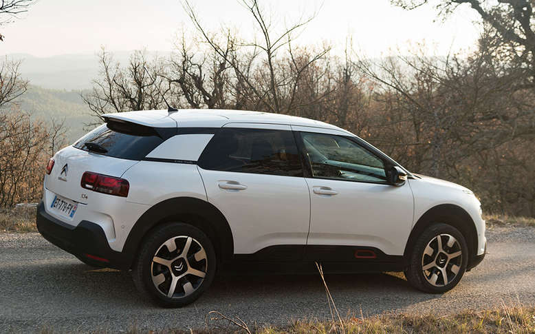 Citroen C4 Cactus, Seitenansicht