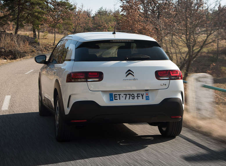 Citroen C4 Cactus, Heck