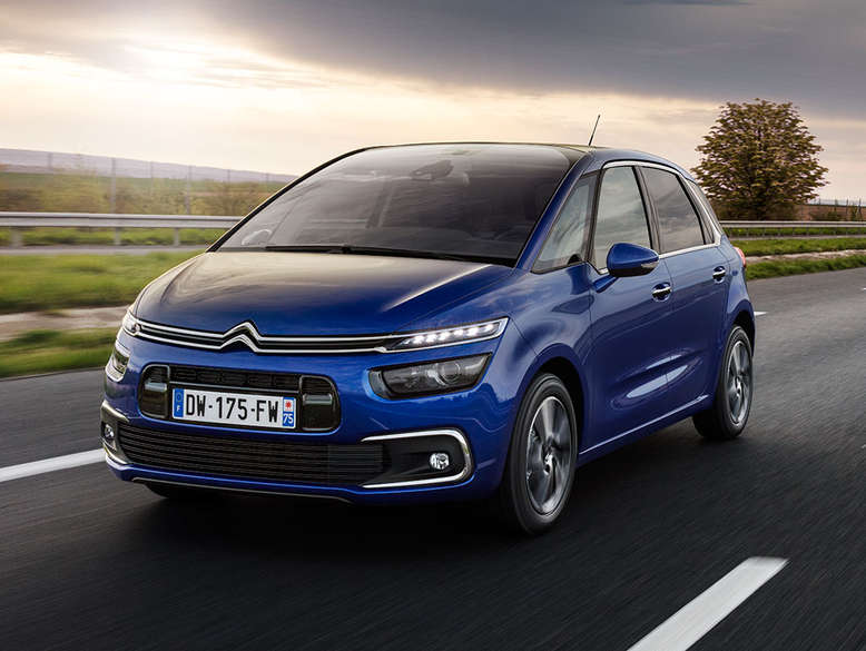 Citroen C4 Spacetourer, Fahrtaufnahme