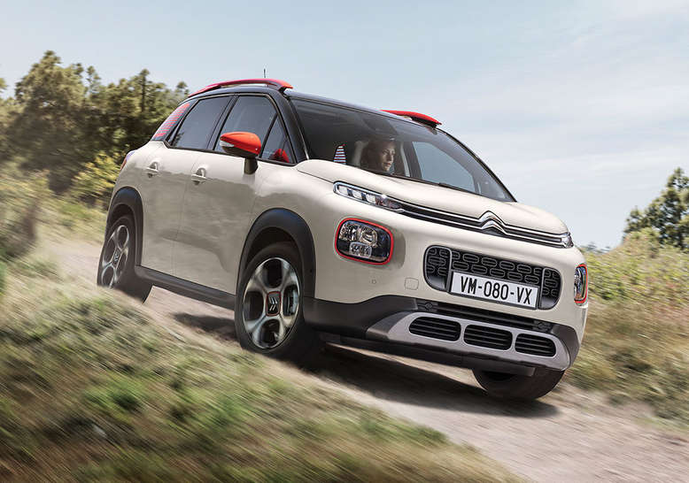 Citroen C3 Aircross, Fahrtaufnahme