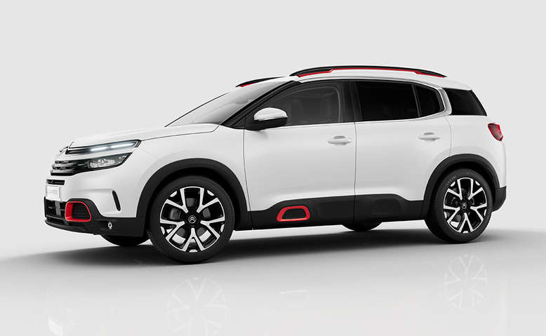 Citroen C5 Aircross, Seitenansicht