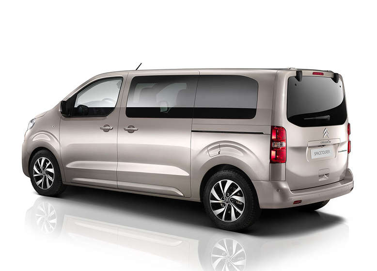 Citroen Spacetourer, seitliches Heck