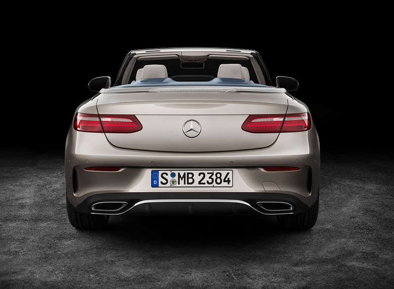 Mercedes-Benz E-Klasse Cabrio, Heck