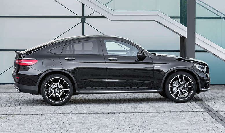 Mercedes-Benz GLC Coupé, Seitenansicht