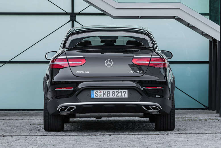 Mercedes-Benz GLC Coupé, Heck