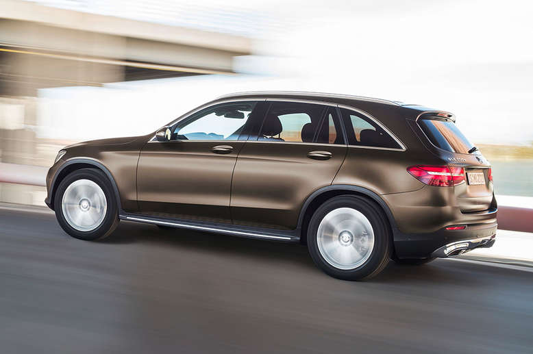 Mercedes-Benz GLC SUV, Seitenansicht