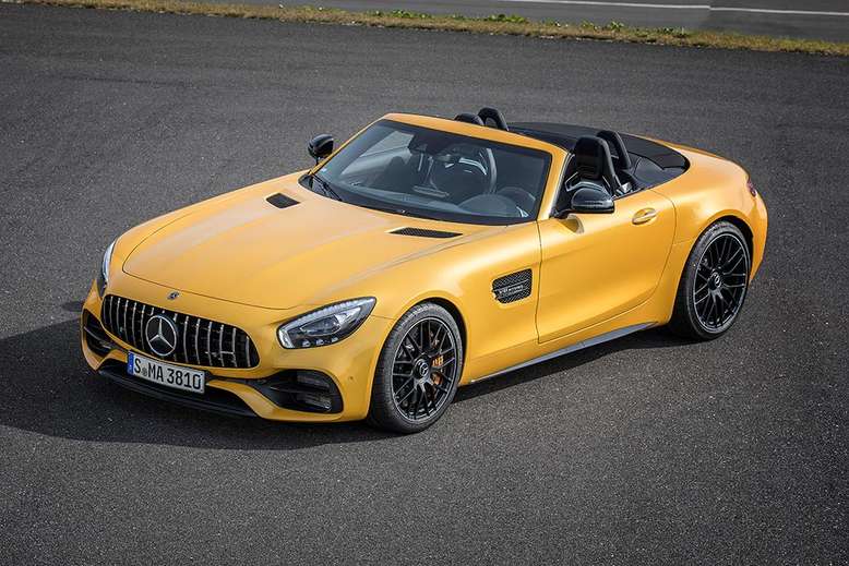 Mercedes-Benz AMG GT Roadster, Draufsicht