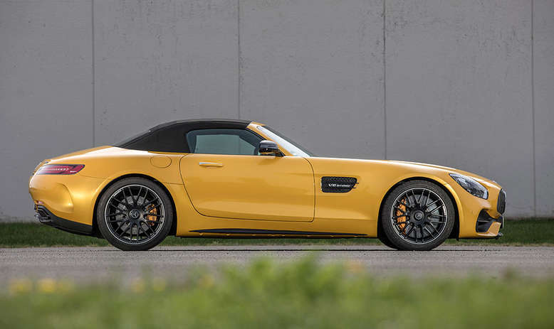 Mercedes-Benz AMG GT Roadster, Seitenansicht