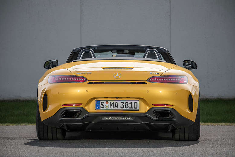 Mercedes-Benz AMG GT Roadster, Heck