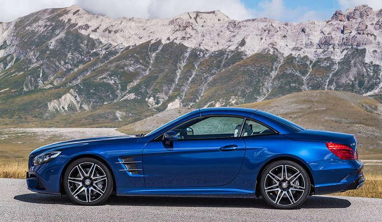 Mercedes-Benz SL AMG-Line, Seitenansicht