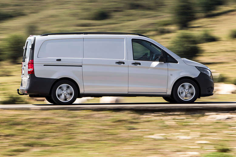 Mercedes-Benz Vito Kastenwagen, Fahrtaufnahme