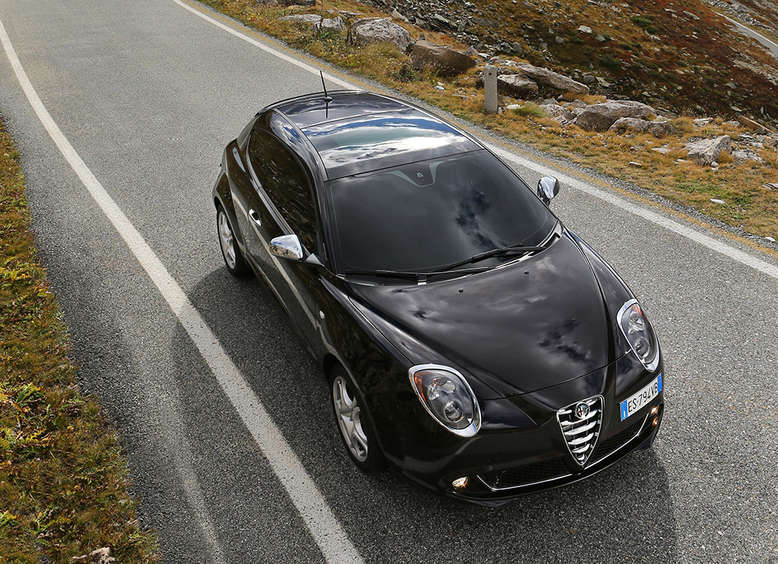 Alfa Romeo MiTo, 2013, Frontansicht, Draufsicht, Foto: Alfa Romeo