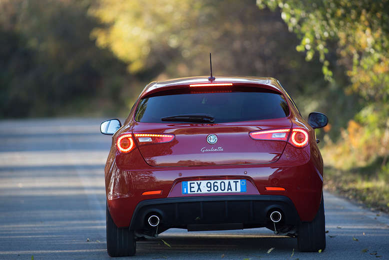 Alfa Romeo Giulietta Sprint, Heckansicht, 2015, Foto: Alfa Romeo