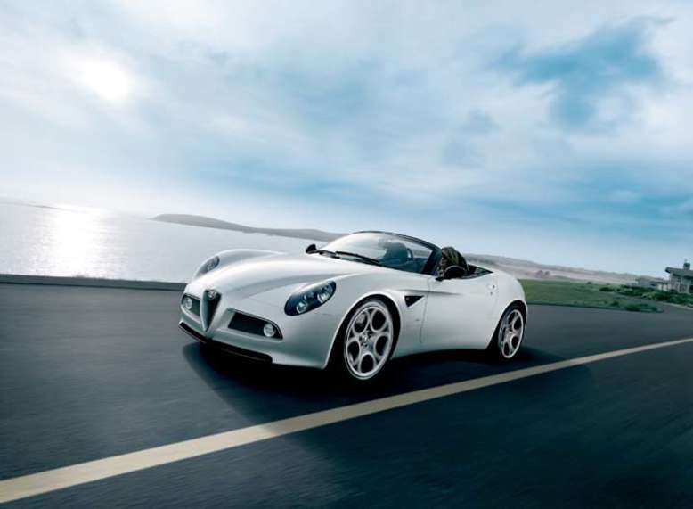 8c Spider, 2008, Foto: © Fiat Group Automobiles Germany AG