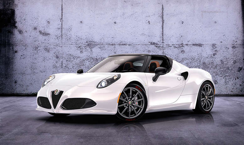 Alfa Romeo 4C Spider Studie, 2014, Foto: Alfa Romeo