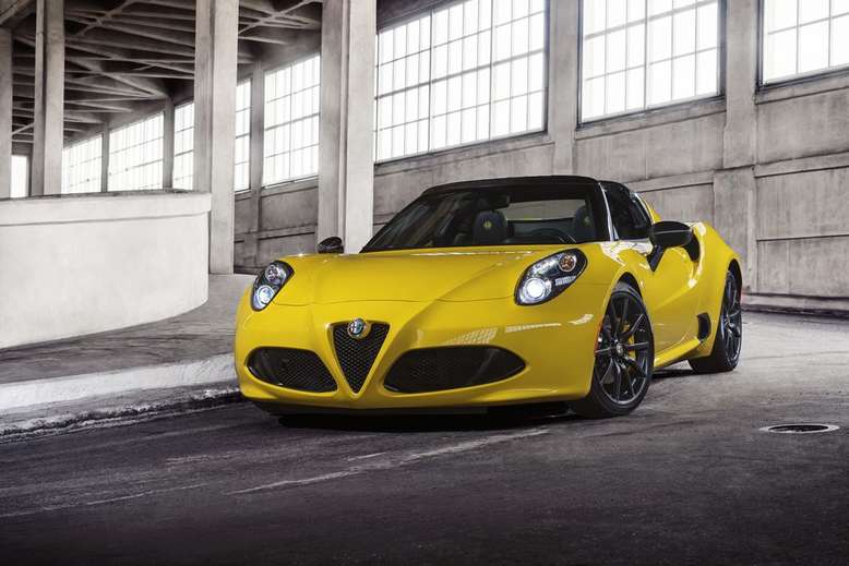 Alfa Romeo 4C Spider, Front, 2015, Foto: Alfa Romeo