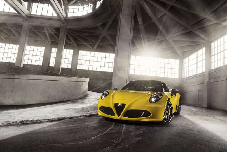 Alfa Romeo 4C Spider, Front, 2015, Foto: Alfa Romeo