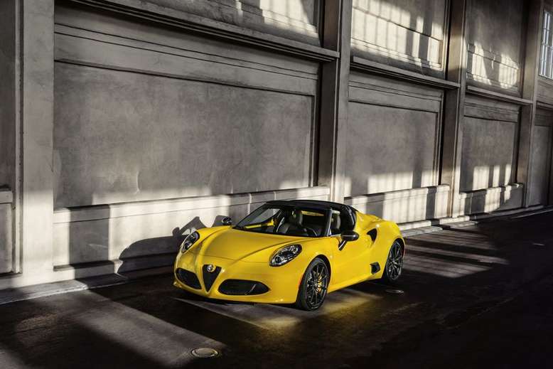 Alfa Romeo 4C Spider, 2015, Foto: Alfa Romeo