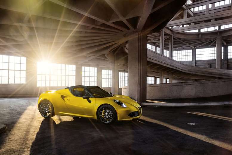 Alfa Romeo 4C Spider, 2015, Foto: Alfa Romeo